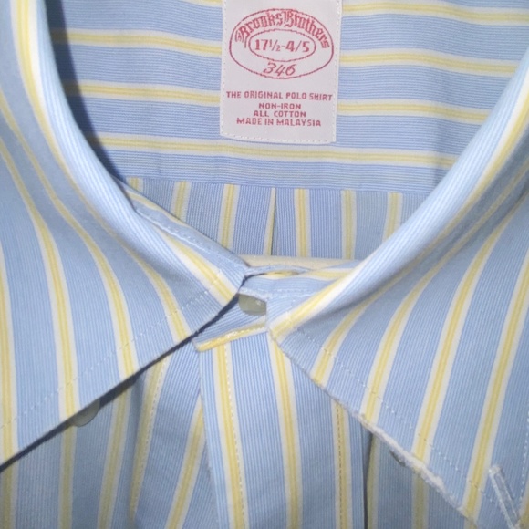Short Sleeve Brooks Brothers Spring Colors Shirt - Picture 2 of 4